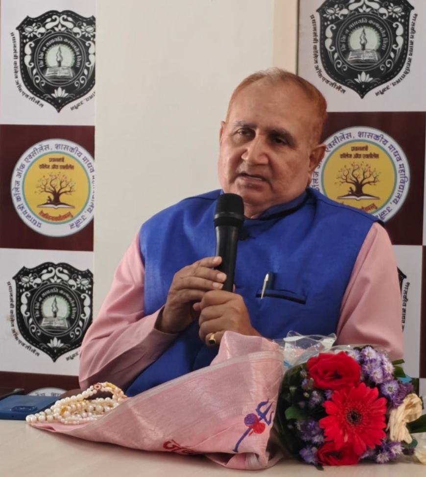NAAC Chairperson Prof. Nageshwar Rao unveiling the brochure of International Conference